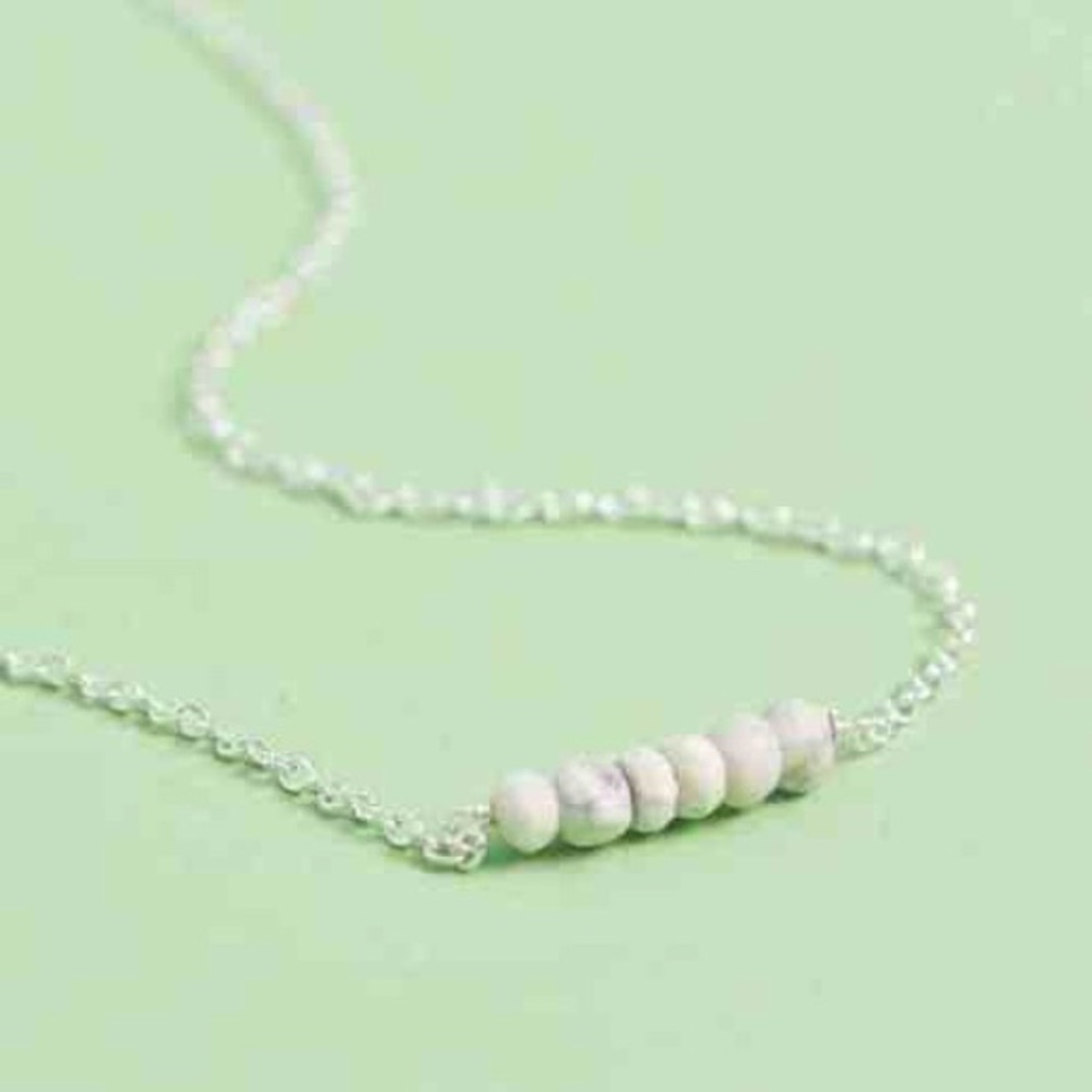 Kris Nations Howlite Necklace
